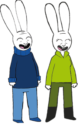 Characters - Simon Super Rabbit - Family and Friends